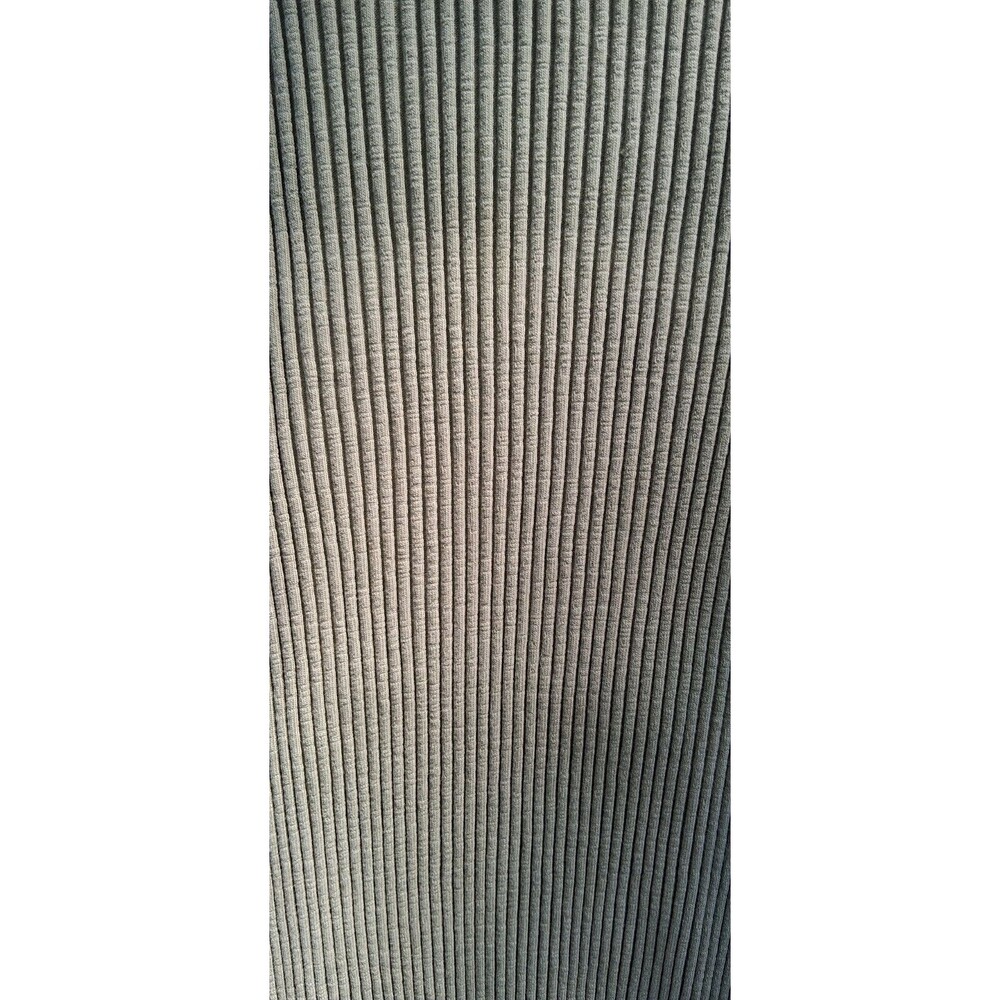 Zara Ribbed Knit Midi Bodycon Skirt M Sage Green Minimalist Quiet Luxury - Picture 5 of 6